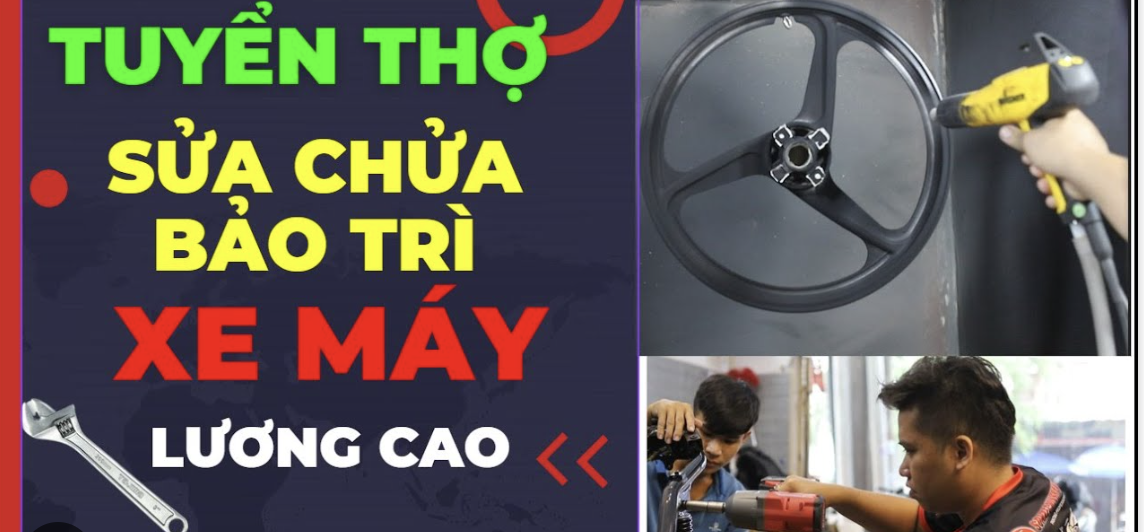 Mình cần tuyển gấp 10 rửa xe máy